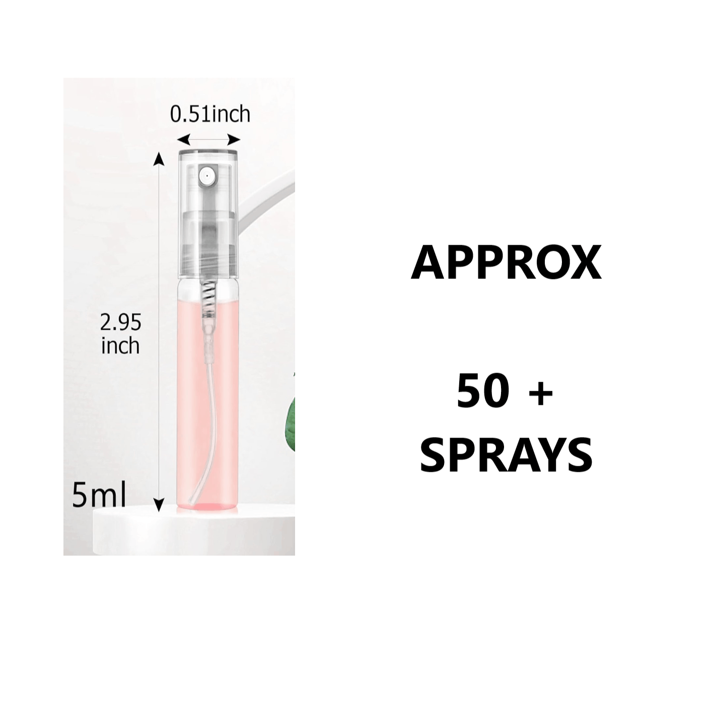 VALENTINO DONNA BORN IN ROMA EXTRADOSE PARFUM FOR WOMEN - 0.17 FL OZ / 5 ML - TRAVEL DECANT SPRAY - NOT LARGE SIZE