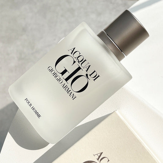 Armani Acqua di Giò Men's Eau de Toilette Cologne | Fresh Marine Scent with Bergamot & White Musk